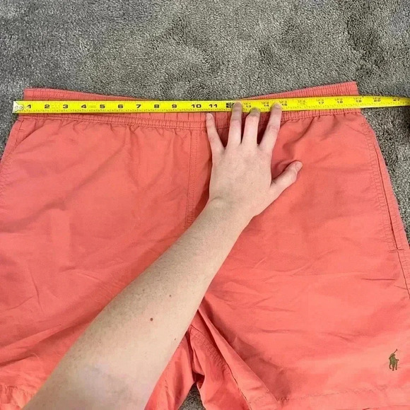 Polo ralph lauren like new coral peach swim shorts /‎ swim trunks - Picture 9 of 11